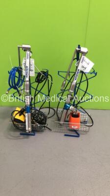 2 x Tenet Spider Arm Positioners with Accessories