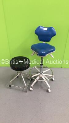 2 x Dental Stools