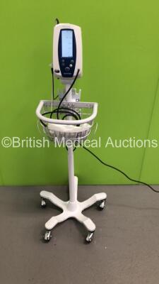 Welch Allyn SPOT Vital Signs Monitor on Stand with SPO2 Finger Sensor (Powers Up)