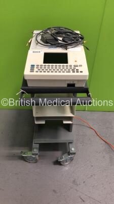 SpaceLabs Burdick Eclipse 850 ECG Machine with 10 Lead ECG Leads (No Power) *S/N 011781*