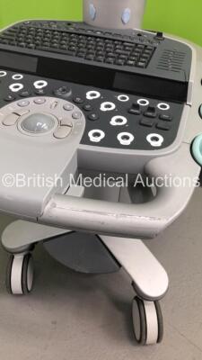 Siemens Acuson S2000 Ultrasound Scanner Model No 10041461 *S/N 200957* **Mfd 02/2009** (HDD REMOVED - Buttons Missing - Side Panel on Monitor Missing and General Marks on Machine - See Pictures) - 5