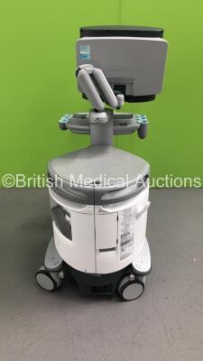 Siemens Acuson S2000 Ultrasound Scanner Model No 10041461 *S/N 200957* **Mfd 02/2009** (HDD REMOVED - Buttons Missing - Side Panel on Monitor Missing and General Marks on Machine - See Pictures) - 7