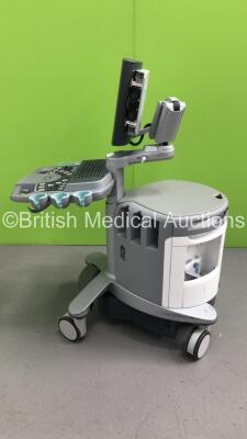 Siemens Acuson S2000 Ultrasound Scanner Model No 10041461 *S/N 200957* **Mfd 02/2009** (HDD REMOVED - Buttons Missing - Side Panel on Monitor Missing and General Marks on Machine - See Pictures) - 9