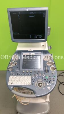 GE Voluson E8 Expert Flat Screen Ultrasound Scanner *S/N D13917* **Mfd 06/2011** Software Version 10.0.4.3105 with 2 x Transducers / Probes (C1-5-D Ref 5261135 *Mfd 06/2011* and ML6-15-D Ref 5199103 *Mfd 05/2011*) and Sony UP-D897 Digital Graphic Printer - 2
