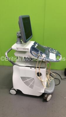 GE Voluson E8 Expert Flat Screen Ultrasound Scanner *S/N D13917* **Mfd 06/2011** Software Version 10.0.4.3105 with 2 x Transducers / Probes (C1-5-D Ref 5261135 *Mfd 06/2011* and ML6-15-D Ref 5199103 *Mfd 05/2011*) and Sony UP-D897 Digital Graphic Printer - 13