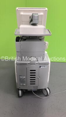 Philips iU22 Flat Screen Ultrasound Scanner *S/N 02R827* **Mfd 05/2007** on E.1 Cart Software Version 5.2.0.289 with 1 x Transducer / Probe (C5-1), Sony UP-D897 Digital Graphic Printer, Sony UP-D23MD Digital Colour Printer and Mitsubishi MD3000 Video Cass - 12