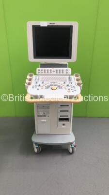 Philips HD11XE Flat Screen Ultrasound Scanner *S/N US30771815* **Mfd 03/2007** (HDD REMOVED)