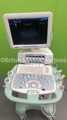 Esaote MyLab70 X Vision Ultrasound Scanner Ref 970 6150 010 with 2 x Transducers/Probes (1 x CA631 and 1 x LA523) and Sony Video Graphic Printer UP-897MD (Powers Up-See Photos for Air Scans) * SN 5410 * * Mfd 2011 * - 2