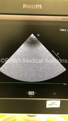 Philips Epiq 5C PureWave Flat Screen Ultrasound Scanner Ref 989605408541 SVC Hardware A.0 Application Software Version 1.4.1.529 with 5 x Transducers/Probes (1 x S12-4,1 x S5-1,1 x S8-3,1 x S5-1 and 1 x D2cwc Pencil Probe) (Powers Up-See Photos for Air S - 13