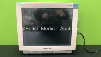 Philips IntelliVue MP70 Touch Screen Patient Monitor Software Version L.01.17 *Mfd 09-2007 * (Powers Up) * DE73160505*