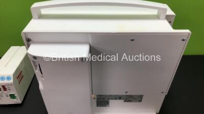 Datex Ohmeda Type F-CM1-05 Compact Anaesthesia Monitor *Mfd 2009* with 1 x GE E-PRESTN - 00 Module Including ECG, SpO2, NIBP, T1 and T2 Options *Mfd 2009* (Powers Up) - 4