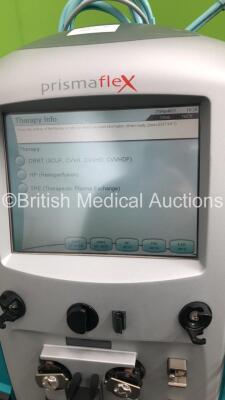 3 x Gambro Prismaflex Dialysis Machines Software Version 6.10 Running Hours 12305 / 17332 / 09425 with 3 x Barkey Control Units (All Power Up) * SN PA0271 / PA1609 / PA1610 * - 13