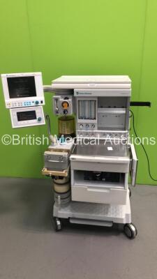 Datex-Ohmeda Aestiva/5 Anaesthesia Machine with Datex-Ohmeda Aestiva Smartvent Software Version 3.5,Datex-Ohmeda S/5 Monitor,Module Rack Including 1 x M-ESTPR Module with T1,T2,ECG+Resp,P1,P2 and SpO2,1 x M-CAiOV Gas Module with Spirometry and D-Fend Wate