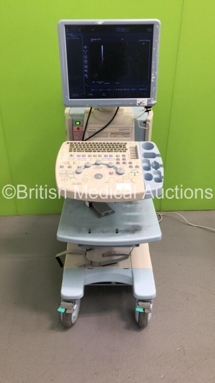 Hitachi EUB-7500A Flat Screen Ultrasound Scanner *S/N KE15954902* **Mfd 2009** (Powers Up - Mark and Scuffs to Trims and Panels - See Pictures)
