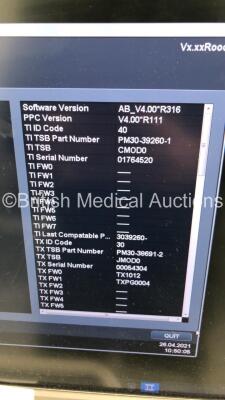 Toshiba Aplio 500 TUS-A500 Flat Screen Ultrasound Scanner *S/N T1F1485553* **Mfd 08/2014** Software Version AB_V4.00*R316 with 3 x Transducers / Probes (PVT-674BT *Mfd 05/2014* / PVT-375BT *Mfd 07/2018* and PVT-661VT *Mfd 12/2012*) and Sony UP-D897 Digita - 6
