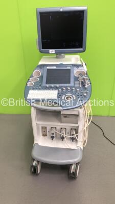 GE Voluson E8 Expert Flat Screen Ultrasound Scanner *S/N D16832* **Mfd 07/2012** Software Version 13.0.5.248 with 3 x Transducers / Probes (C1-5-D Ref 52611356 *Mfd 06/2012* / C4-8-D Ref 5336340 *Mfd 08/2012* and IC5-9-D Ref 5194434 *Mfd 01/2015*) and Son