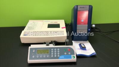 Mixed Lot Including 1 x Seca CT6 PI ECG Machine (Powers Up) 1 x Graseby 3500 Anaesthesia Pump (Powers Up) 1 x Piccolo Xpress Chemistry Analyzer Unit with 1 x User Manual (Powers Up with Internal Comm Error-See Photo)