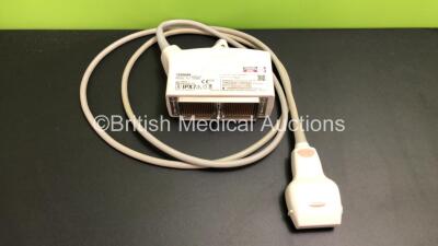 Toshiba PLT-704SBT Linear Array Transducer / Probe *Mfd 02-2013 S/N 99B1326724*