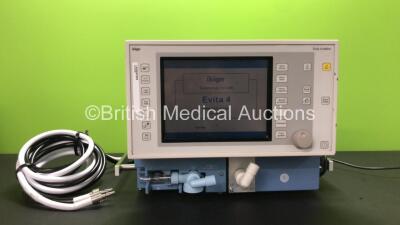 Drager Evita 4 Ventilator Type 8419415 Software Version 04.22 with Hoses-Running Hours 70380 *Mfd 2007 S/N ARYC-0058*