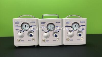 3 x Fisher & Paykel Neopuff Infant T-Piece Resuscitator Units *S/N 98R9AEU00136 / 99R9AEU00079 / 100913002719*