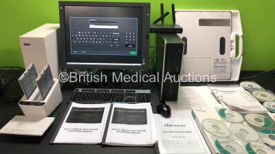 Fuji FRDR D-EVO Plus C35i System Including 1 x Monitor, 1 x Fujifilm DR-ID 600 Digital Radiography Unit, 1 x HP Medical Workstation, 1 x DR-ID 600 Detector Plate 1 x Battery Charger, 3 x Li-ion Batteries, User Manuals and Instruction / Software DVDs (Powe