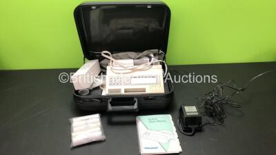 Vitalograph Alpha Spirometer in Carry Case with 1 x AC Power Supply in Carry Case (Powers Up)