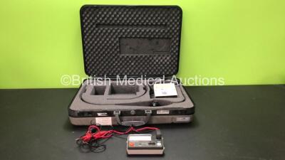 Toshiba PEF-51OSB Ultrasound Transducer / Probe in Carry Case with 1 x Kyoritsu Tester (Missing Tester Cover-See Photo)