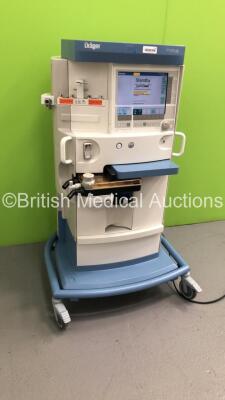 Drager Primus Anaesthesia Machine Software Version 4.50.00 - Running Hours Mixer 28848 Ventilator 13961 with Hoses (Powers Up) - 5