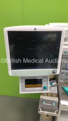 Datex-Ohmeda Aestiva/5 Anaesthesia Machine with Datex-Ohmeda 7900 SmartVent Software Version 4.8PSVPro, Oxygen Mixer, Absorber, Bellows, Hoses, Datex-Ohmeda Patient Monitor, Datex-Ohmeda Module Rack with MultiParameter Module Including NIBP, P1, P2, T1, T - 3