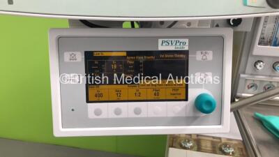 Datex-Ohmeda Aestiva/5 Anaesthesia Machine with Datex-Ohmeda 7900 SmartVent Software Version 4.8PSVPro, Oxygen Mixer, Absorber, Bellows, Hoses, Datex-Ohmeda Patient Monitor, Datex-Ohmeda Module Rack with MultiParameter Module Including NIBP, P1, P2, T1, T - 4