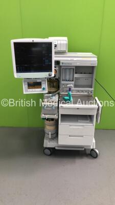 Datex-Ohmeda Aestiva/5 Anaesthesia Machine with Datex-Ohmeda 7900 SmartVent Software Version 4.8PSVPro, Oxygen Mixer, Absorber, Bellows, Hoses, Datex-Ohmeda Patient Monitor, Datex-Ohmeda Module Rack with MultiParameter Module Including NIBP, P1, P2, T1, T - 7