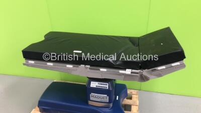 Maquet Alphastar Electric Operating Table with Cushions (Powers Up - Incomplete) *S/N 02746* - 3