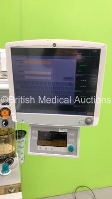 Datex-Ohmeda Aestiva/5 Anaesthesia Machine with Datex-Ohmeda 7900 SmartVent Software Version 4.8PSVPro, Oxygen Mixer, Absorber, Bellows, Hoses, Datex-Ohmeda B650 Patient Monitor, Datex-Ohmeda Module Rack with MultiParameter Module Including NIBP, P1, P2, - 3