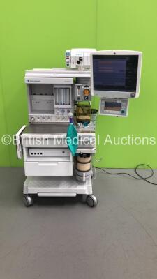 Datex-Ohmeda Aestiva/5 Anaesthesia Machine with Datex-Ohmeda 7900 SmartVent Software Version 4.8PSVPro, Oxygen Mixer, Absorber, Bellows, Hoses, Datex-Ohmeda B650 Patient Monitor, Datex-Ohmeda Module Rack with MultiParameter Module Including NIBP, P1, P2, - 4