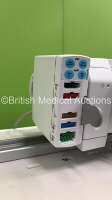 Datex-Ohmeda Aestiva/5 Anaesthesia Machine with Datex-Ohmeda 7900 SmartVent Software Version 4.8PSVPro, Oxygen Mixer, Absorber, Bellows, Hoses, Datex-Ohmeda B650 Patient Monitor, Datex-Ohmeda Module Rack with MultiParameter Module Including NIBP, P1, P2, - 7