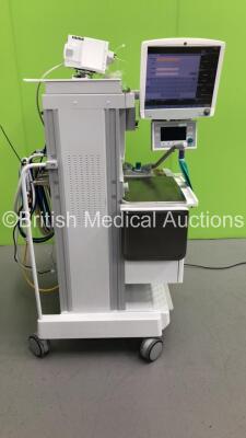 Datex-Ohmeda Aestiva/5 Anaesthesia Machine with Datex-Ohmeda 7900 SmartVent Software Version 4.8PSVPro, Oxygen Mixer, Absorber, Bellows, Hoses, Datex-Ohmeda B650 Patient Monitor, Datex-Ohmeda Module Rack with MultiParameter Module Including NIBP, P1, P2, - 12