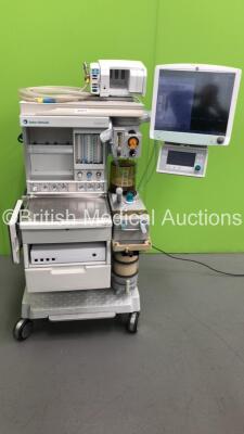 Datex-Ohmeda Aestiva/5 Anaesthesia Machine with Datex-Ohmeda with SmartVent Software Version 3.5, Oxygen Mixer, Absorber, Bellows, Hoses, Datex-Ohmeda B650 Patient Monitor, Datex-Ohmeda Module Rack with MultiParameter Module Including NIBP, P1, P2, T1, T2