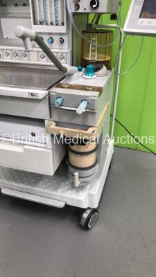 Datex-Ohmeda Aestiva/5 Anaesthesia Machine with Datex-Ohmeda with SmartVent Software Version 3.5, Oxygen Mixer, Absorber, Bellows, Hoses, Datex-Ohmeda B650 Patient Monitor, Datex-Ohmeda Module Rack with MultiParameter Module Including NIBP, P1, P2, T1, T2 - 8