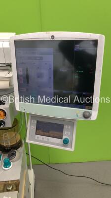 Datex-Ohmeda Aestiva/5 Anaesthesia Machine with Datex-Ohmeda with SmartVent Software Version 3.5, Oxygen Mixer, Absorber, Bellows, Hoses, Datex-Ohmeda B650 Patient Monitor, Datex-Ohmeda Module Rack with MultiParameter Module Including NIBP, P1, P2, T1, T2 - 11