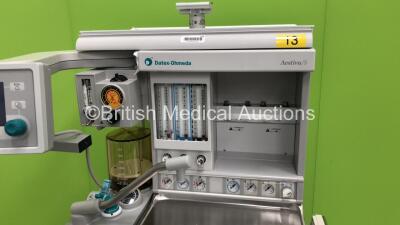 Datex-Ohmeda Aestiva/5 Anaesthesia Machine with Datex-Ohmeda 7900 SmartVent Software Version 4.8PSVPro, Oxygen Mixer, Bellows, Absorber and Hoses (Powers Up) - 3