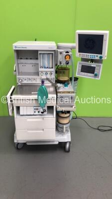 Datex-Ohmeda Aestiva/5 Anaesthesia Machine with Datex-Ohmeda 7900 SmartVent Software Version 4.8 PSVPro, Datex-Ohmeda Anaesthesia Monitor, Datex-Ohmeda Module Rack with M-PRESTN Multiparameter Module with T1, T2, P1, P2, SPO2, ECG and NIBP Options, E-CAiO