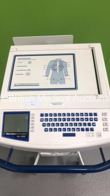 Mortara Instrument ELI 250 ECG Machine on Stand with 1 x 10-Lead ECG Lead (Powers Up) - 2