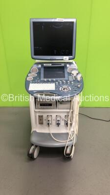 GE Voluson E8 Expert Flat Screen Ultrasound Scanner *S/N D16851* **Mfd 07/2012** Software Version 12.0.6.568 with 3 x Transducers / Probes (C4-8-D Ref 5336340 *Mfd 08/2012* / C1-5-D Ref 5261135 *Mfd 06/2012* / IC5-9-D Ref 5194434 *Mfd 06/2012*) Sony UP-D8