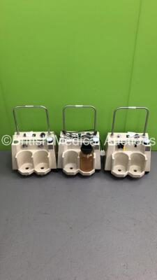 3 x Eschmann CP 100 Twin Suction Units with 1 x Suction Cup (All Power Up)