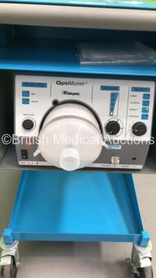 Valleylab OptiMumm Smoke Evacuator on Valleylab Diathermy Trolley (Powers Up) * SN VL0622315 * - 2