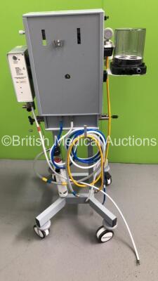 Blease Frontline Genius Induction Anaesthesia Machine Model MUK2SMITA with Blease 2200 MRI Compatible Ventilator,Bellows,Regulator and Hoses - 5