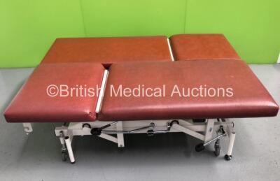 2 x Nesbit Evans Hydraulic Patient Examination Couches (Hydraulics Tested Working)