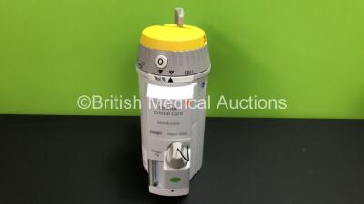 Piramal Critical Care Sevoflurane Drager Vapor 2000 Vaporizer - Mfd 2016 *ASJD-0302*