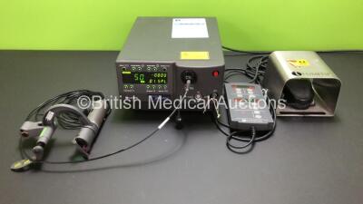 Lumenis Novus Spectra Laser System with Key, Footswitch and Accessories *Mfd 2006* (Powers Up) *NS00109*