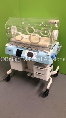 Drager Isolette 8000 Infant Incubator Version 4.00 with Mattress (Powers Up) - 6